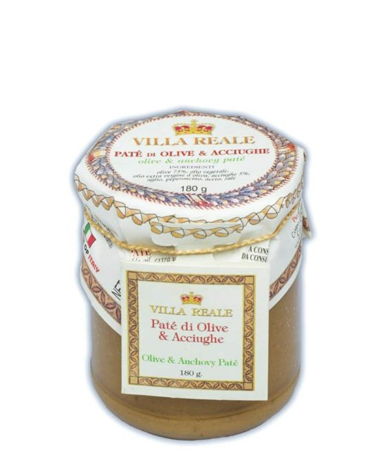 olivenpaste mit anchovis, 180 g