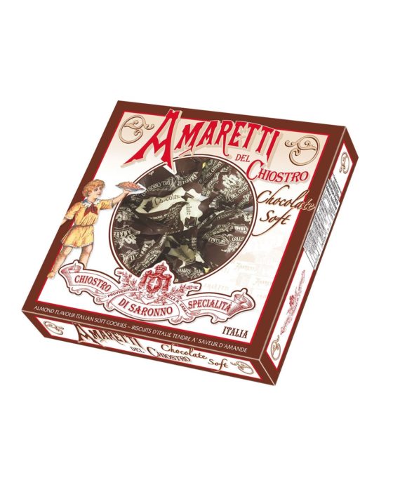 weiche makronen amaretti del chiostro mit schokolade 175 g