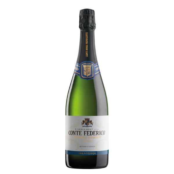 brut spumante metodo classico trento conte federico riserva millesimato (jahrgangswein) doc 2018