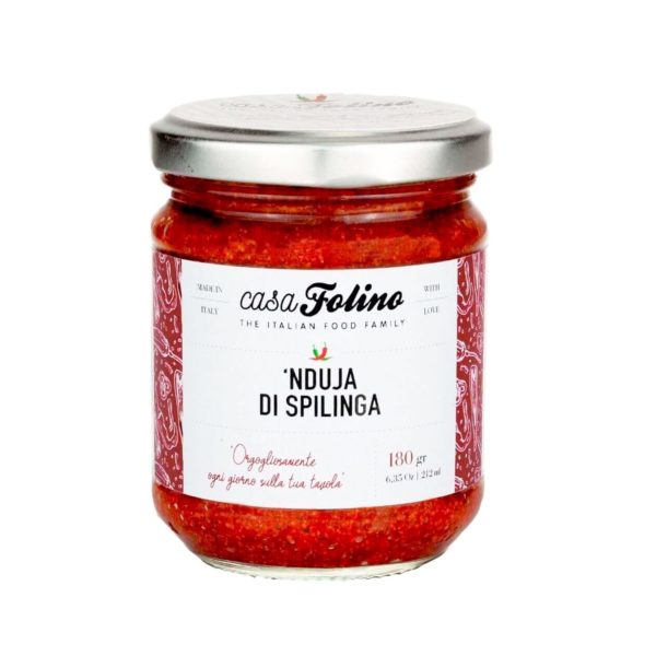 'nduja di spilinga (pikante streichsalami), 180 g