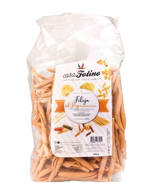 kalabrische fileja-nudeln mit chili, 500 g