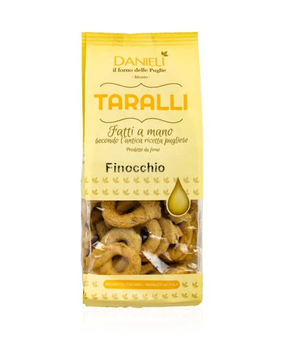 traditionelle taralli mit fenchel, 240 g