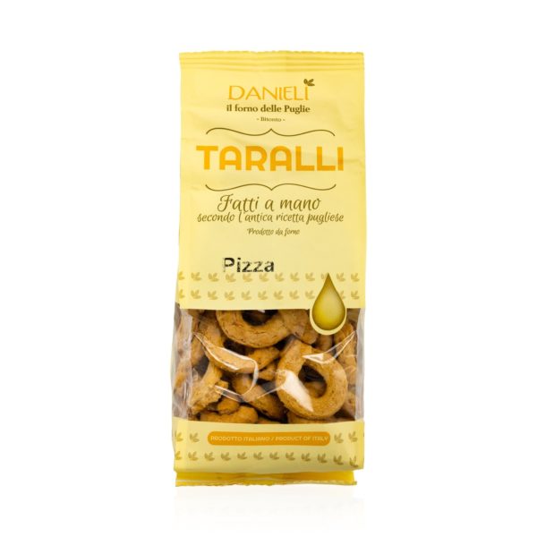 traditionelle taralli mit pizzageschmack, 240 g