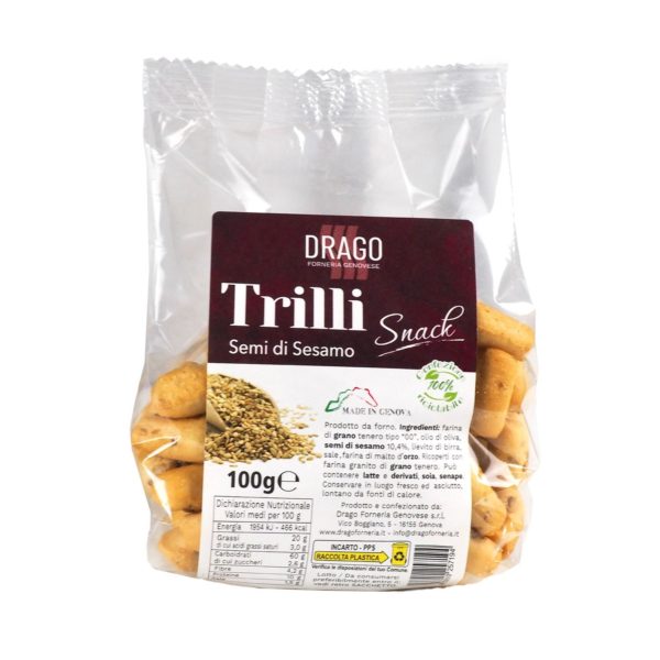 grissini - trilli mit Sesam 100 g