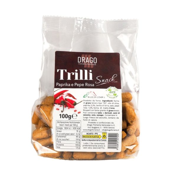 grissini - trilli mit paprika und rosa pfeffer 100 g