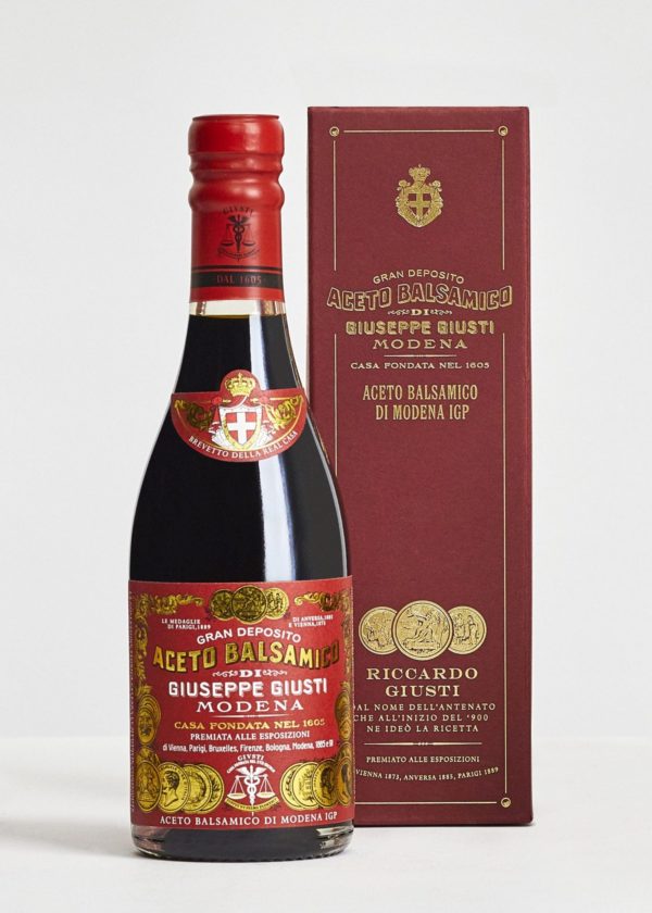 balsamico-essig aus modena riccardo giusti g.g.a. 3 goldmedaillen 250 ml