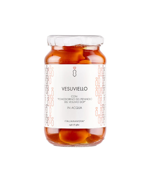 vesuviello vom vesuv - piennolo-tomaten dop in wasser, 520 g