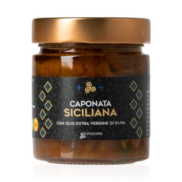 caponata mit auberginen, 190 g