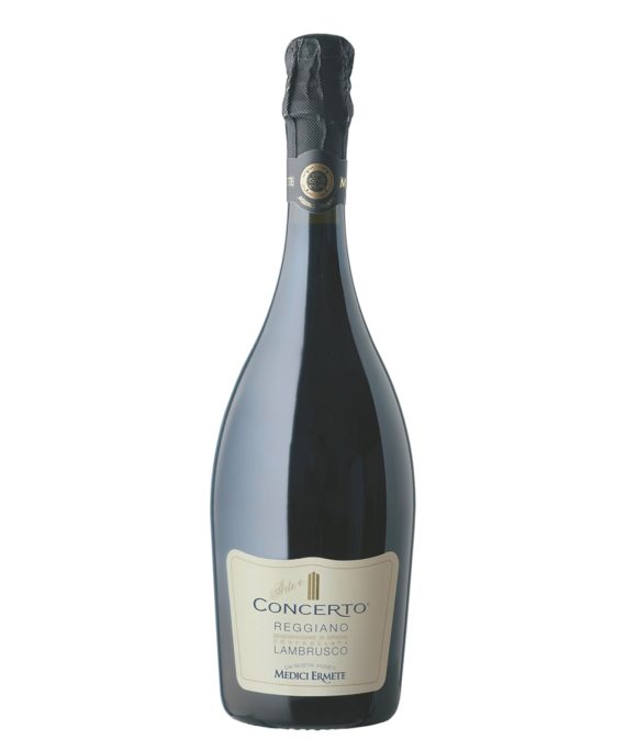 rotwein lambrusco reggiano concerto doc 2021