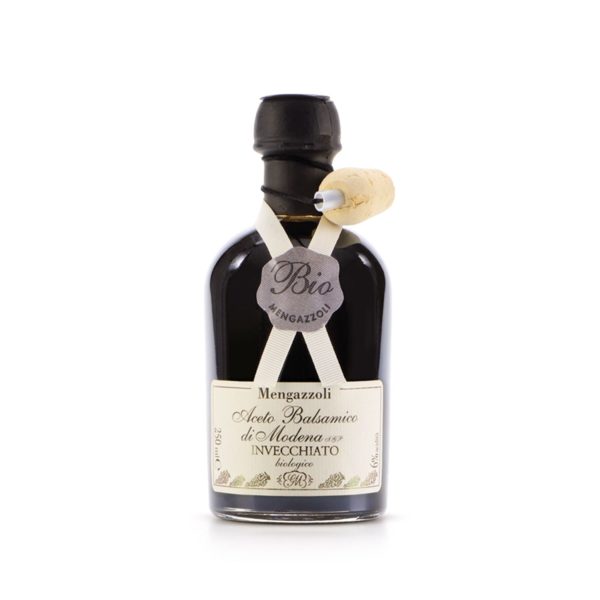 gereifter bio-balsamico-essig aus modena g.g.a. titansiegel, 250 ml