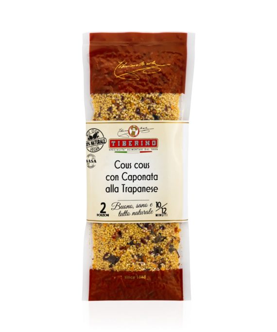 couscous mit caponata aus trapani, 200 g