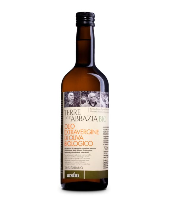 natives bio-olivenöl extra „terre dell‘abbazia“, 750 ml