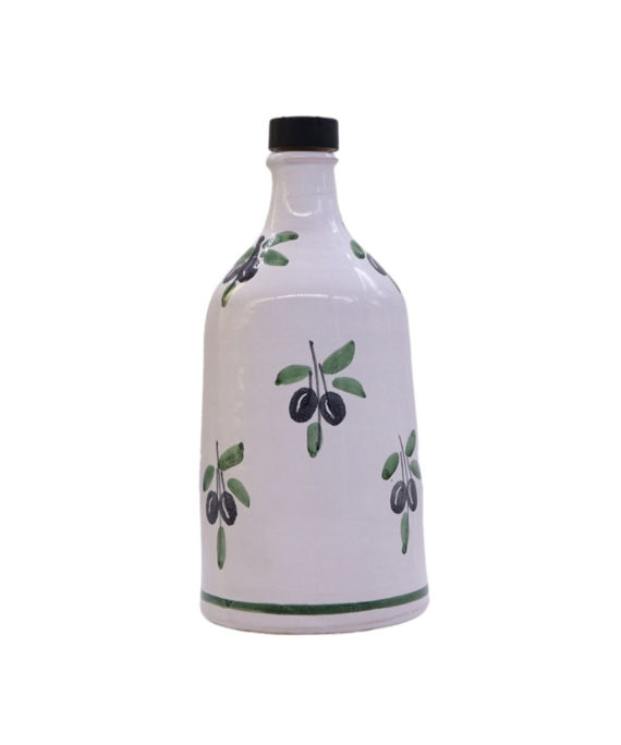 natives olivenöl extra aus peranzana monogramm olive keramik-krug 500 ml