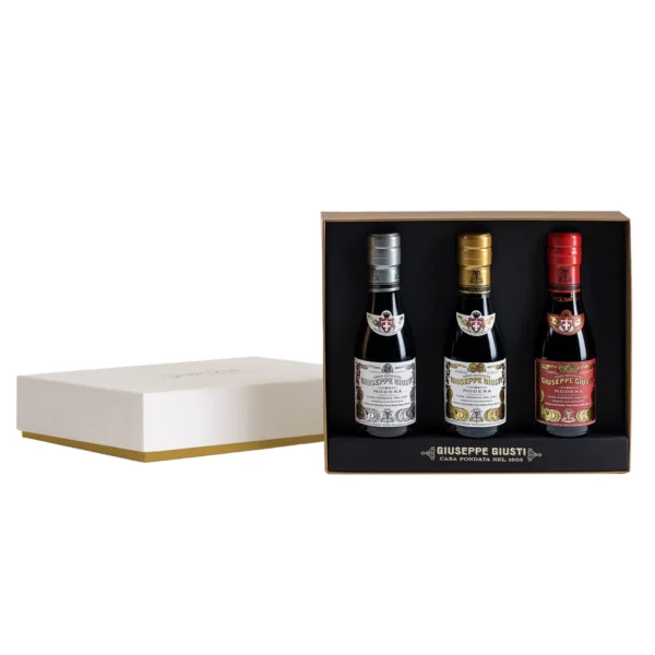 3er set aceto balsamico di modena igp