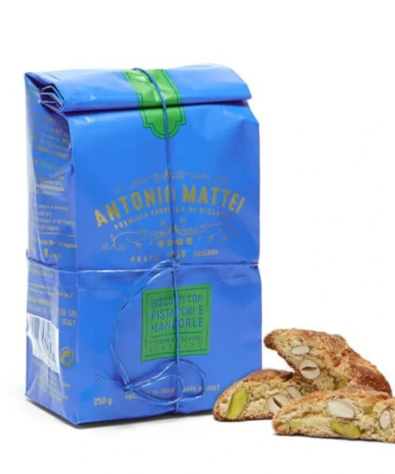 Cantucci mit Pistazien und Mandeln, 250 g