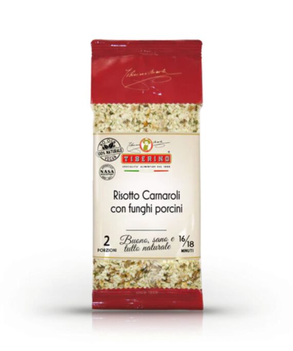 carnaroli-risotto mit steinpilzen, 200 g