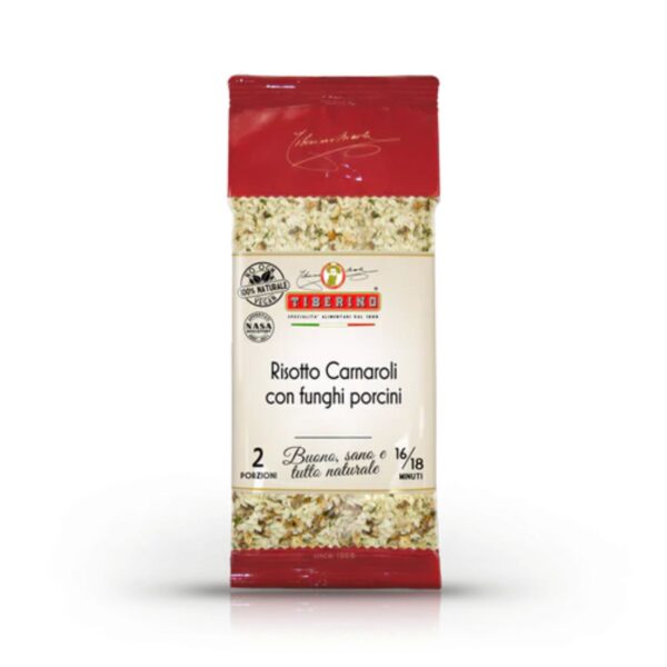 carnaroli-risotto mit steinpilzen, 200 g