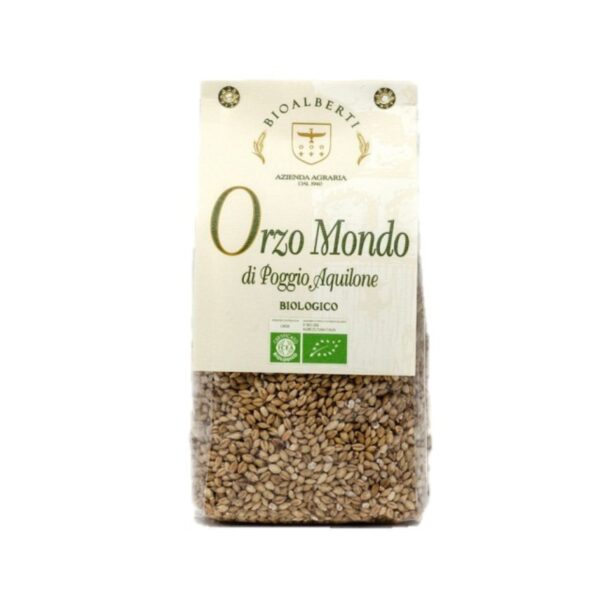 orzo mondo bio gerste aus poggio aquilone, 500 g